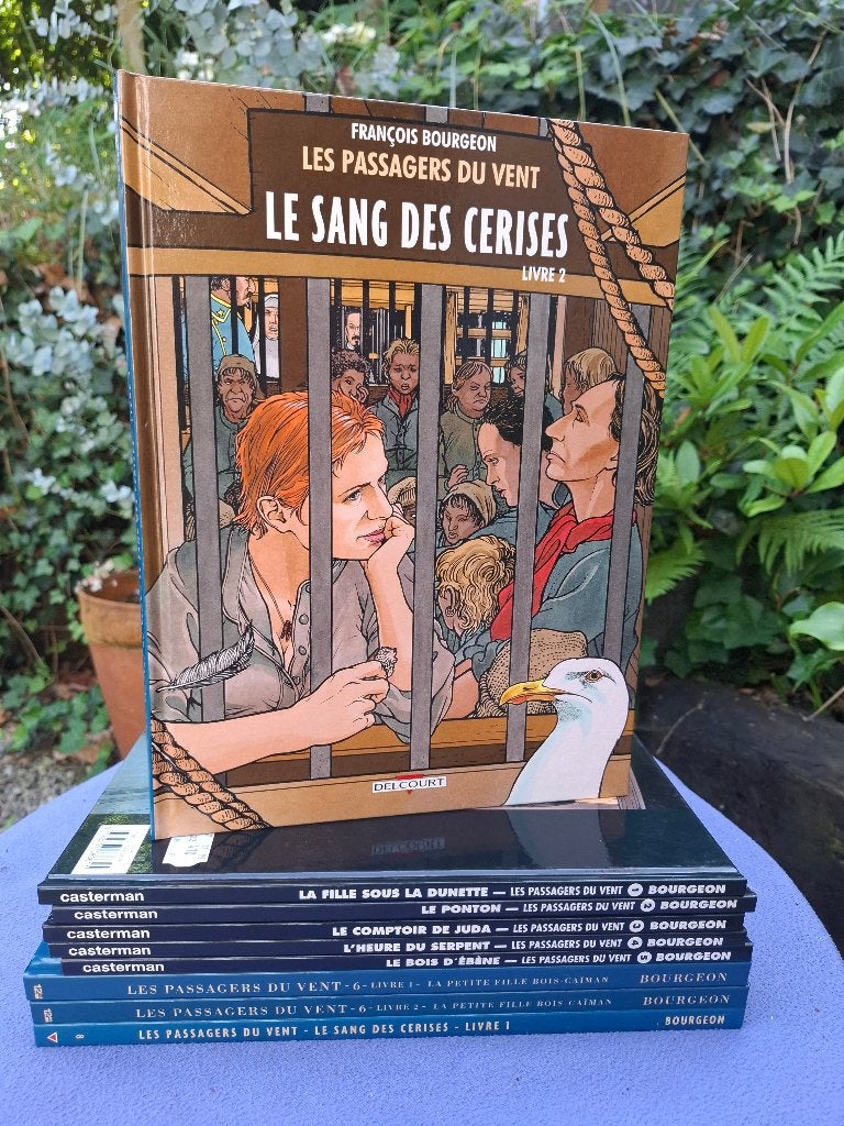 LES PASSAGERS DU VENT TOMES 1 à 9 SERIE COMPLETE TBE EO/REED, Livres, Série complète ou Série, Enlèvement ou Envoi, Comme neuf