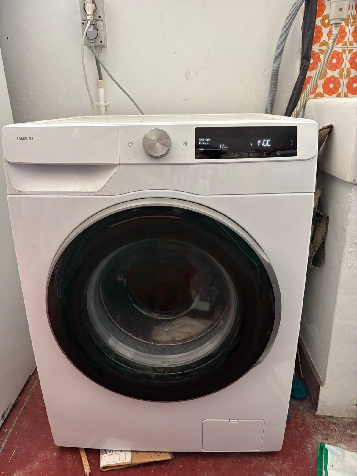 Samsung wasmachine, Ophalen, Zo goed als nieuw