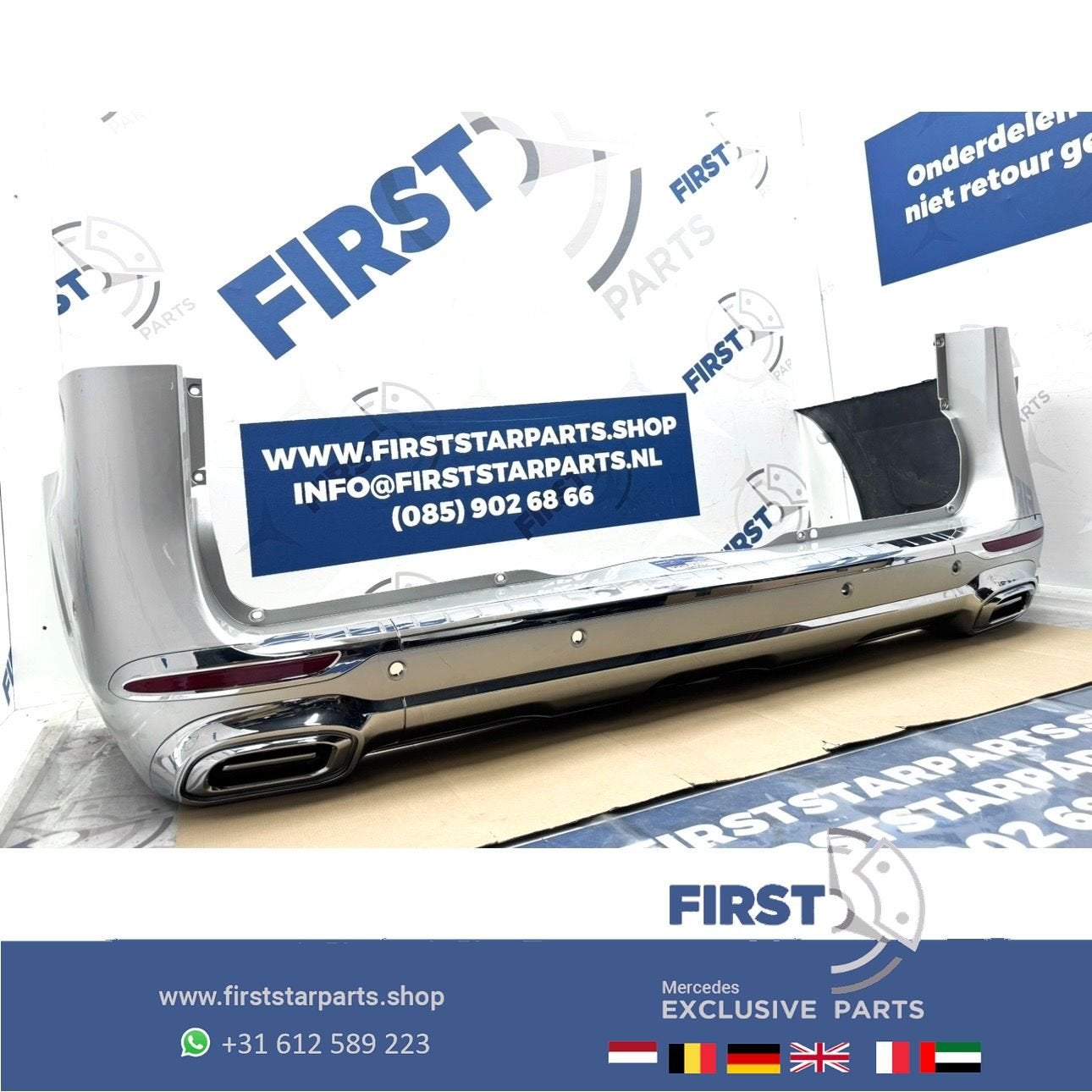 W447 BUMPER V KLASSE FACELIFT ACHTERBUMPER Mercedes VITO ACH, Auto-onderdelen, Gebruikt, -, Ophalen of Verzenden, Achter