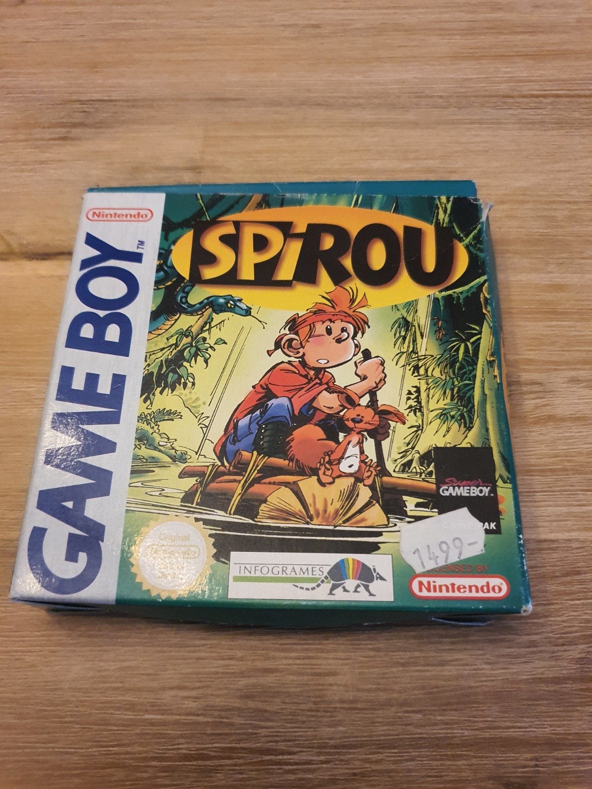 Nintendo gameboy spirou, Consoles de jeu & Jeux vidéo, Jeux | Nintendo Game Boy, Enlèvement
