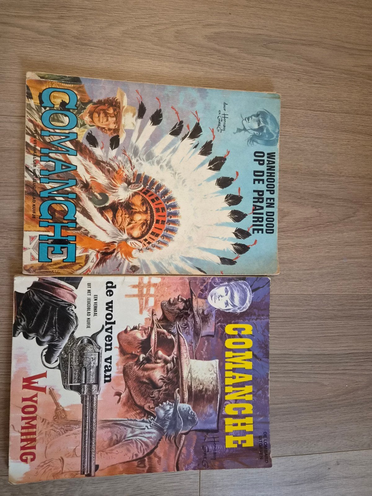 comanche, Livres, BD, Enlèvement