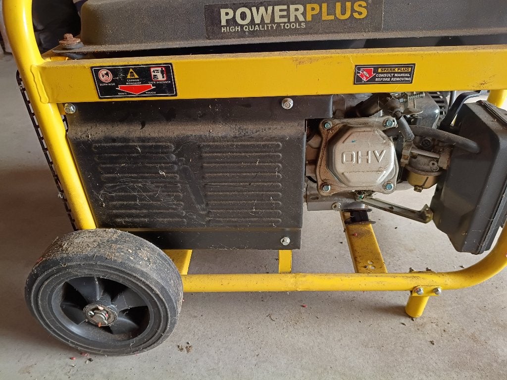 Stroomgroep powerplus 3000w, Enlèvement, Utilisé, Essence