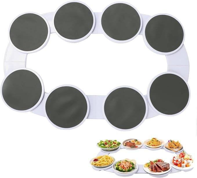 Plateau rotatif pour table à manger, plateau de service 360, Enlèvement, Plateau de service