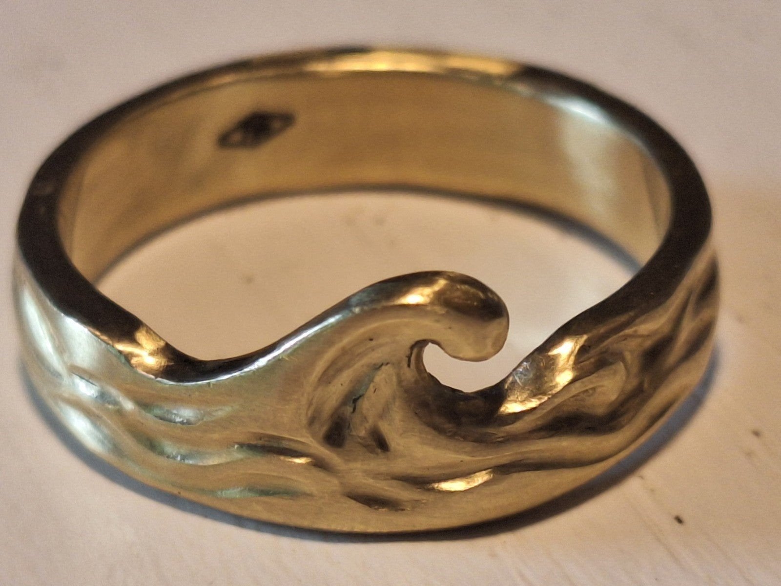Vague Sculptée, Bague Unique en Or Massif 18 Carats | Créat, Bijoux, Sacs & Beauté, Bagues, Jaune, Or