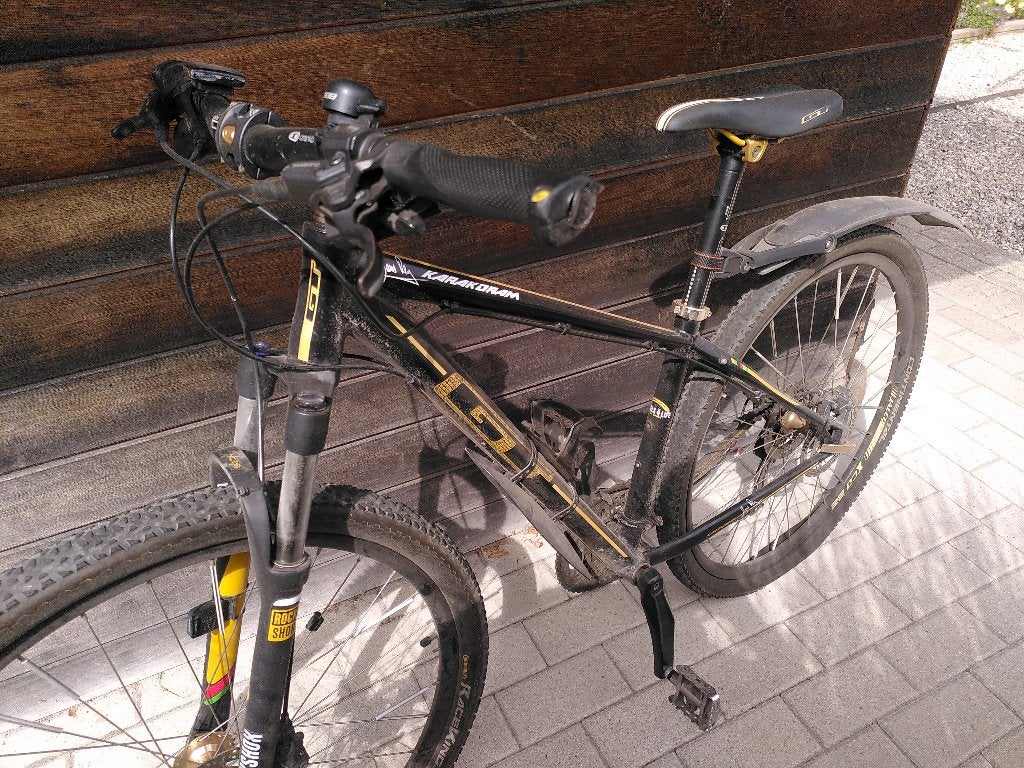 MTB Karakoram Hans Rey zwart met gouden accenten, Autres marques, Enlèvement, 28 pouces, Plus de 20 vitesses