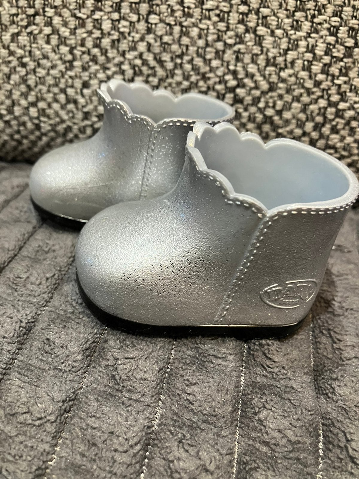 Glitter laarsjes baby born zapf creation voor pop 43 cm, Kinderen en Baby's, Speelgoed | Poppen, Ophalen of Verzenden, Zo goed als nieuw