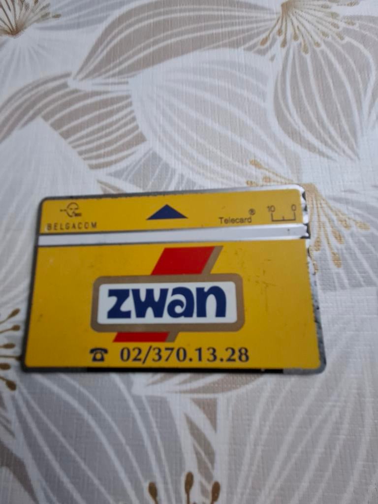 Carte téléphonique Zwan, Enlèvement ou Envoi