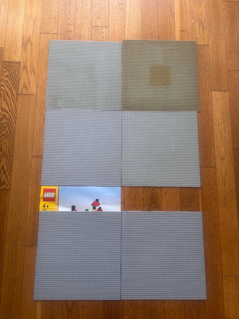 LEGO : 12 plaques de base 628 (38 x 38), Enlèvement ou Envoi, Comme neuf, Plaque de base, Lego