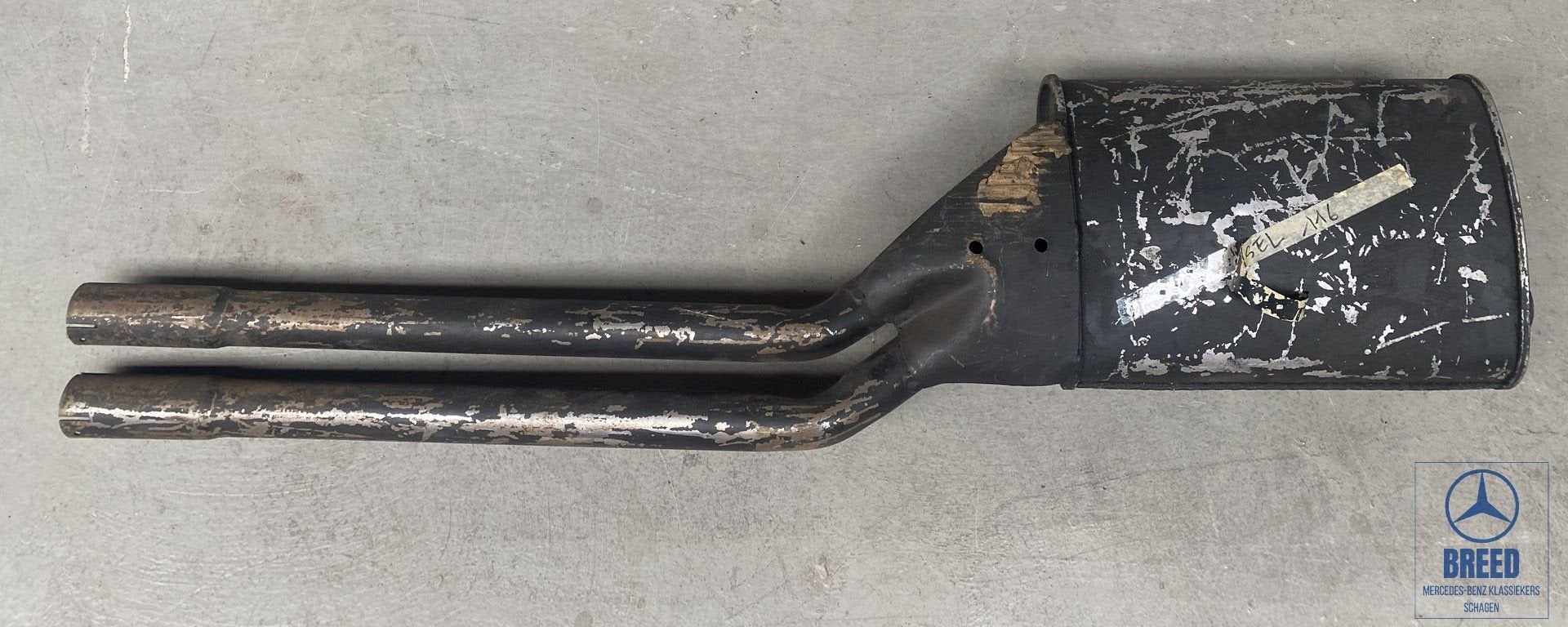 NOS middendemper voor Mercedes-Benz W116 280S 280SE, Autos : Pièces & Accessoires, Systèmes d'échappement, Mercedes-Benz, Neuf