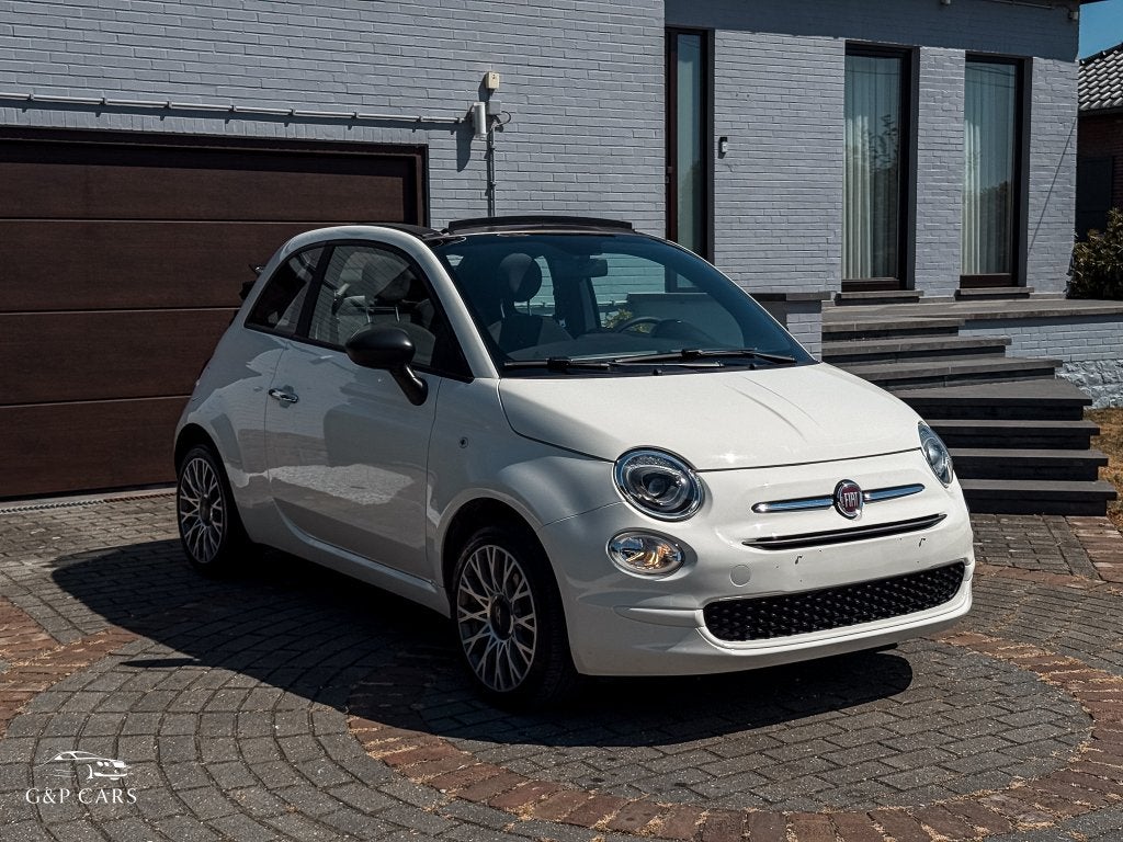Fiat 500C Hybrid Lounge | Cabrio | CarPlay | Cruise | Airco, Autos, Achat, Euro 6, Entreprise, Cabriolet