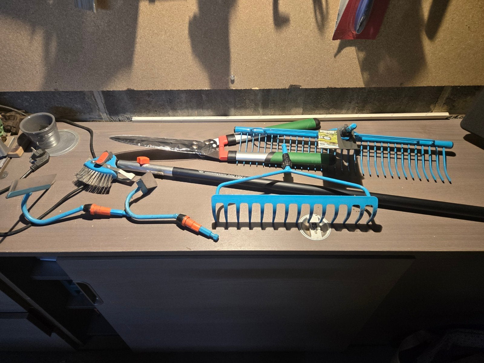 tuingereedschap gardena wordt verkocht in een lot, Ophalen