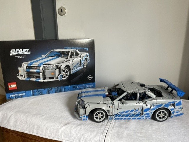 42210 – LEGO TECHNIC NISSAN SKYLINE GT-R Fast & Furious, Ophalen, Inclusief instructies, Lego, Zo goed als nieuw