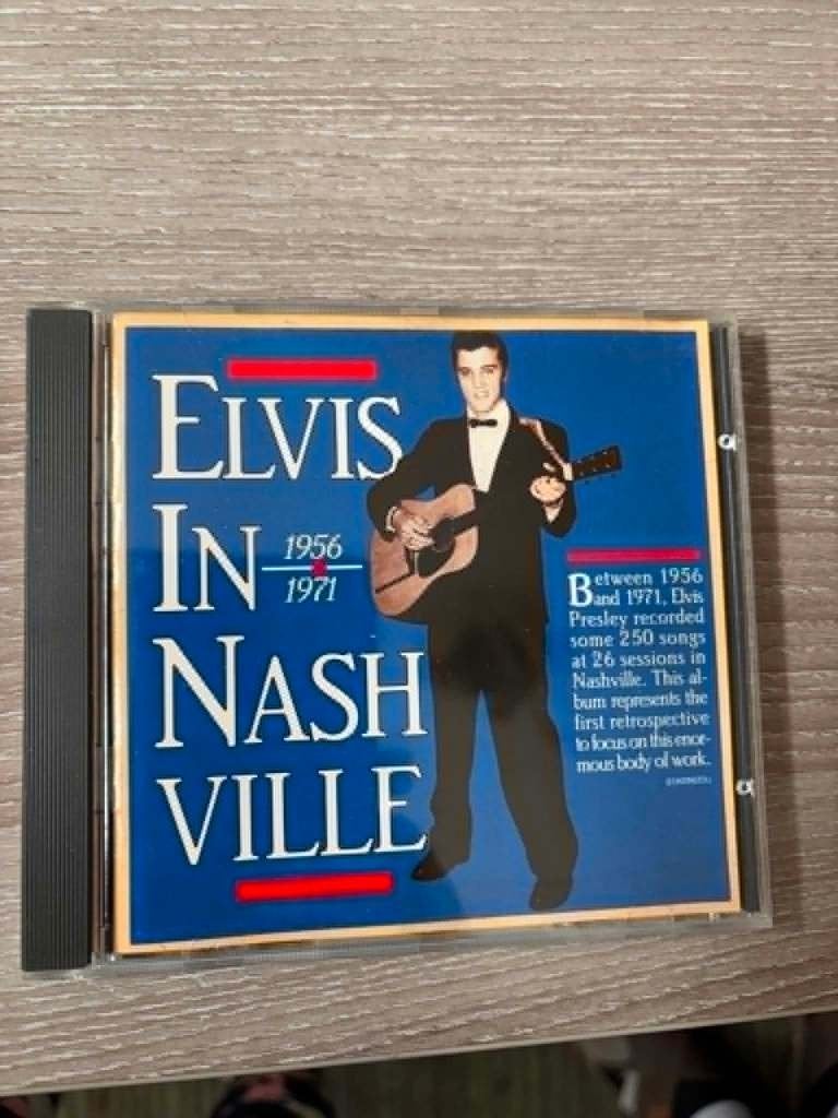 Elvis cd, in Nashville, van RCA, mag weg voor slechts 5 euro, Cd's en Dvd's, Cd's | Rock, Ophalen of Verzenden, Zo goed als nieuw