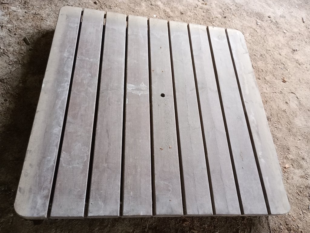 zwaar houten tafelblad, Doe-het-zelf en Bouw, Hout en Planken, Gebruikt, Overige typen, 50 mm of meer, Minder dan 200 cm