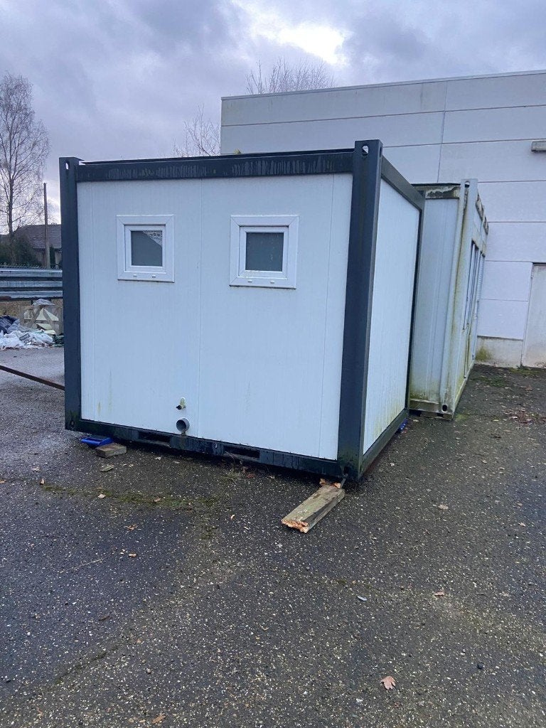 Dubbele WC-unit te koop – sanitaire unit / werfunit, Doe-het-zelf en Bouw, Ophalen, Gebruikt, Koper, Toilet