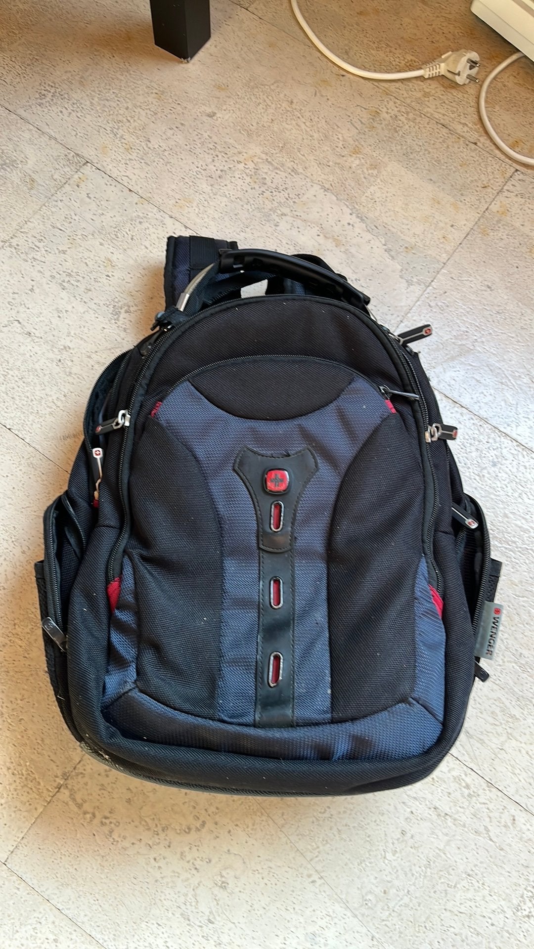 Laptoptas Wenger, Computers en Software, Gevoerd laptopvak, Grijs, Ophalen of Verzenden, Zo goed als nieuw