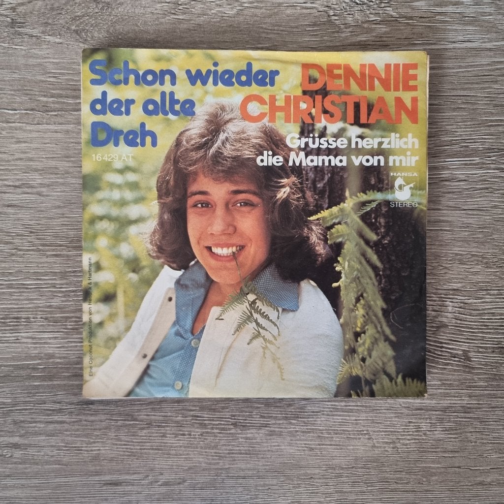 7" Dennie Christian – Schon Wieder Der Alte Dreh, Cd's en Dvd's, Vinyl Singles, Ophalen of Verzenden, Gebruikt, 7 inch, Schlager