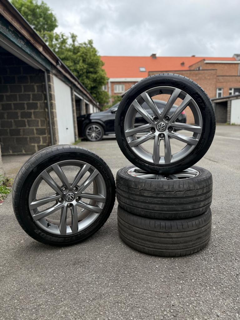 4 jantes vw rline, Autos : Pièces & Accessoires, Enlèvement, Jante(s)