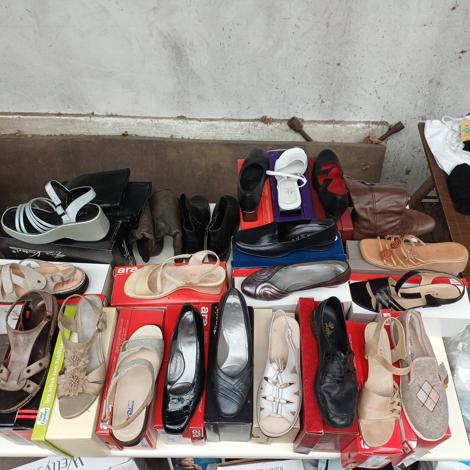 Lot dames schoenen maat 41/42, Enlèvement, Bottes
