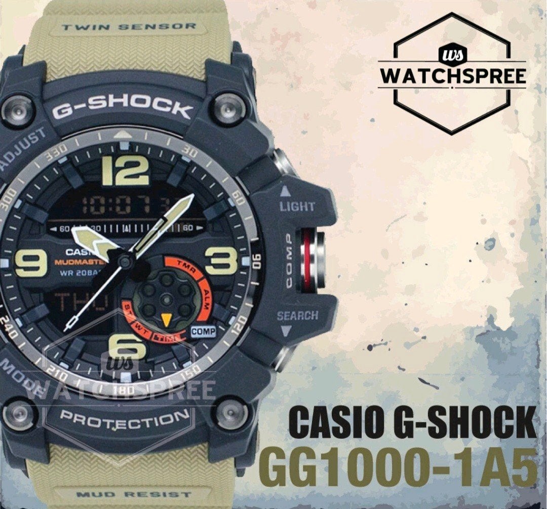 Montre casio G-SHOCK GG1000, Bijoux, Sacs & Beauté, Enlèvement, Boussole
