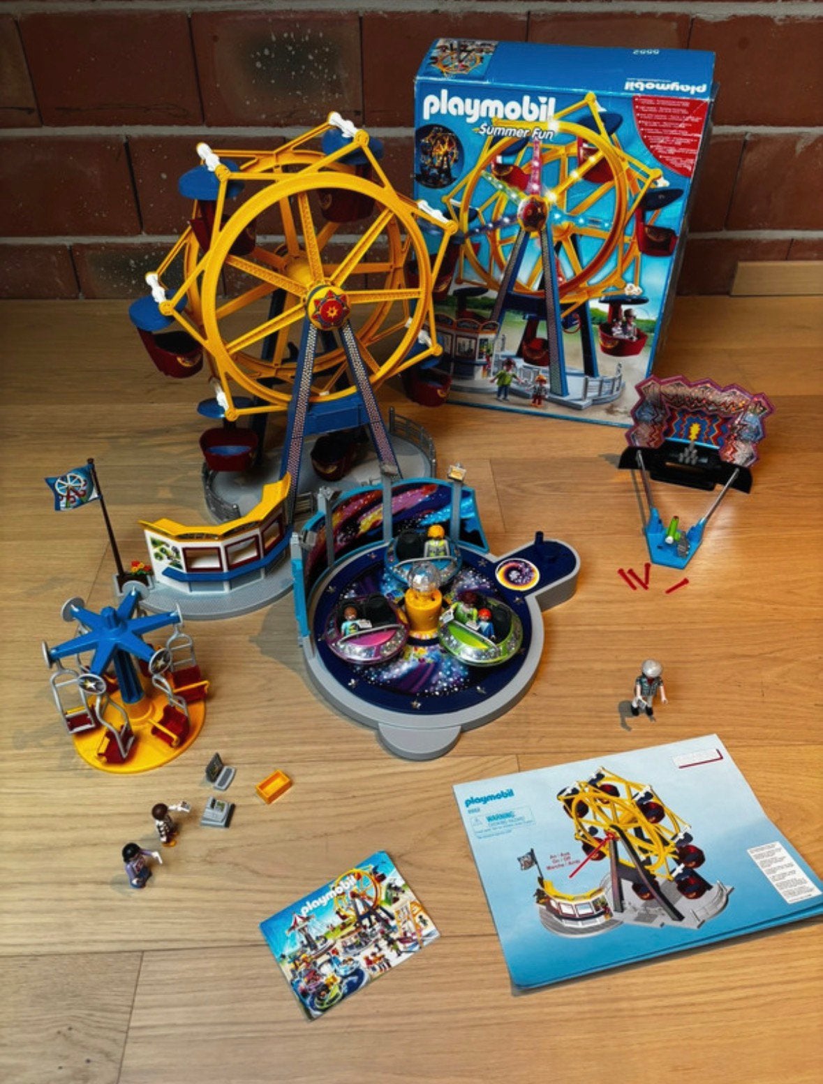 Playmobil kermis attracties, Ophalen, Gebruikt