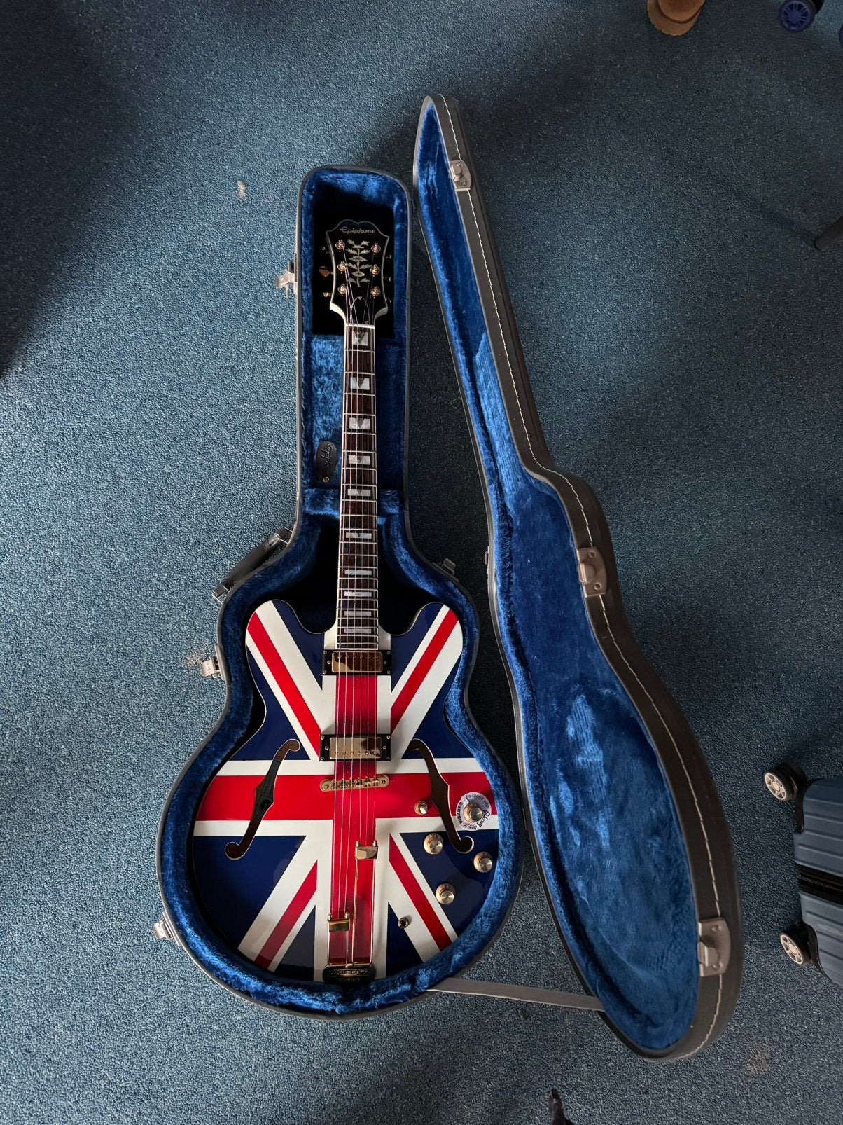 Epiphone sheraton union Jack, Enlèvement, Neuf