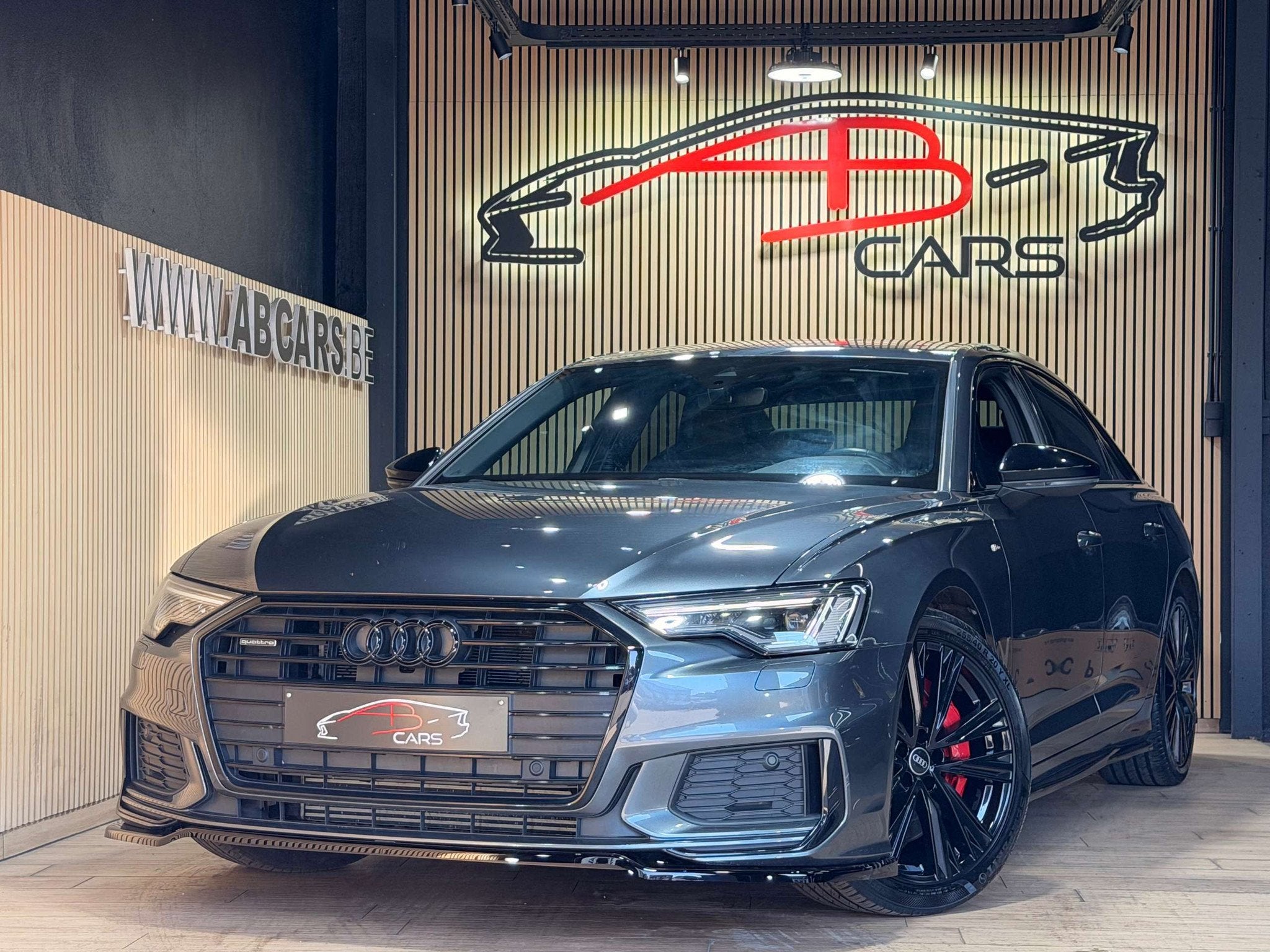 Audi A6 PHEV 55 TFSI e * LOOK S6 - S LINE * Quattro Competit, Autos, Cuir, Argent ou Gris, Achat, Entreprise