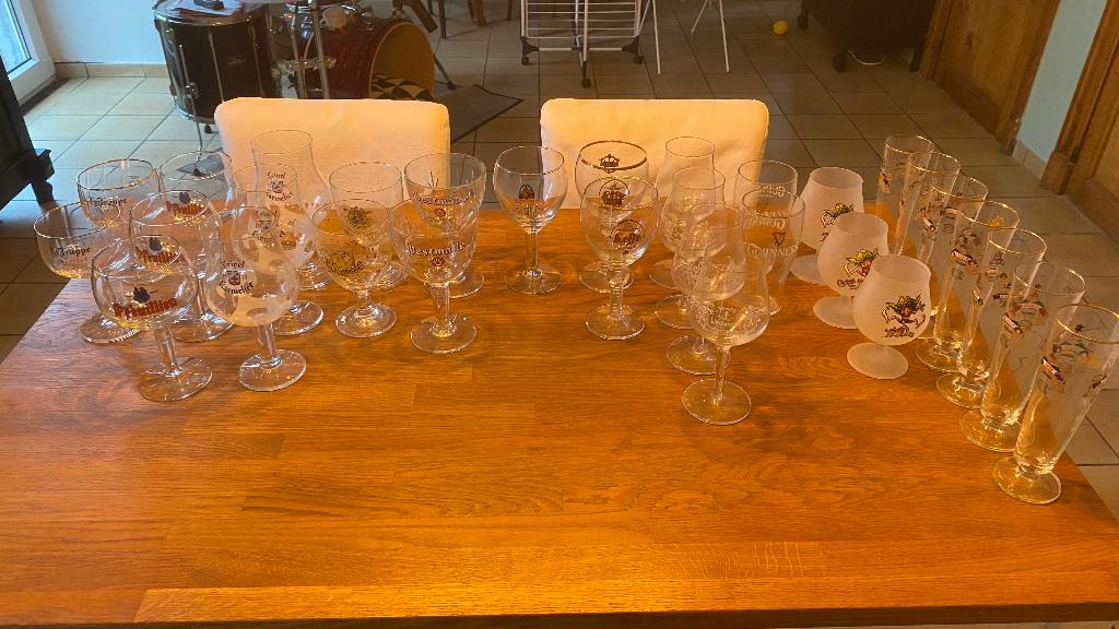 Verres à bière, Enlèvement, Utilisé