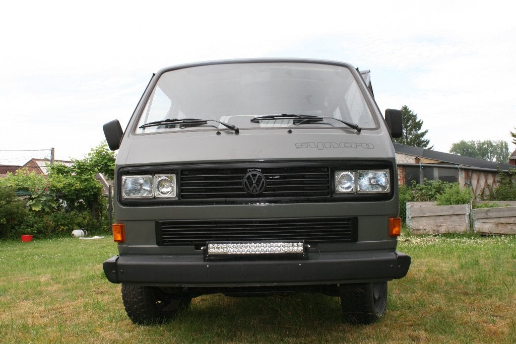 VW oldtimer T3 89 DOKA SYNCRO TD WIELEN 16" 4X4 LEDER, Auto's, 1600 cc, Leder, Overige kleuren, Diesel