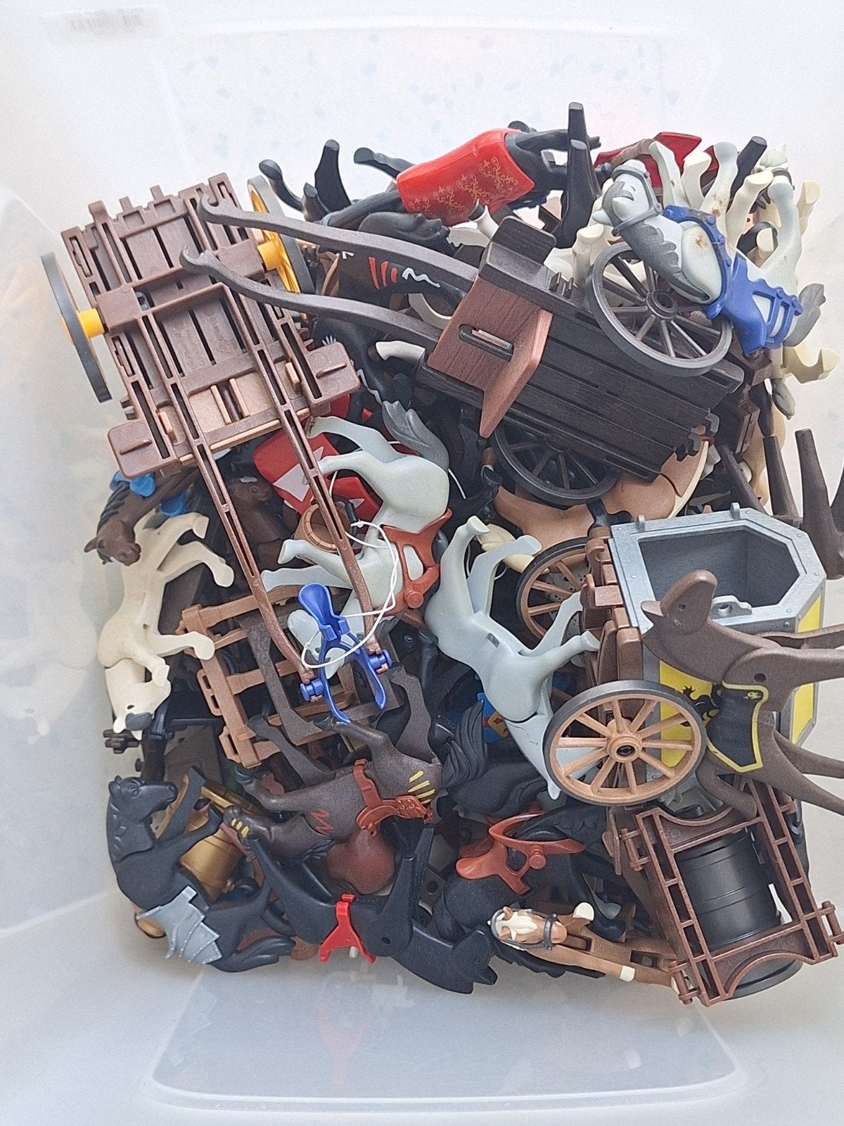 Playmobil Lot 3kg, Gebruikt, Losse onderdelen, Ophalen of Verzenden, Figuren