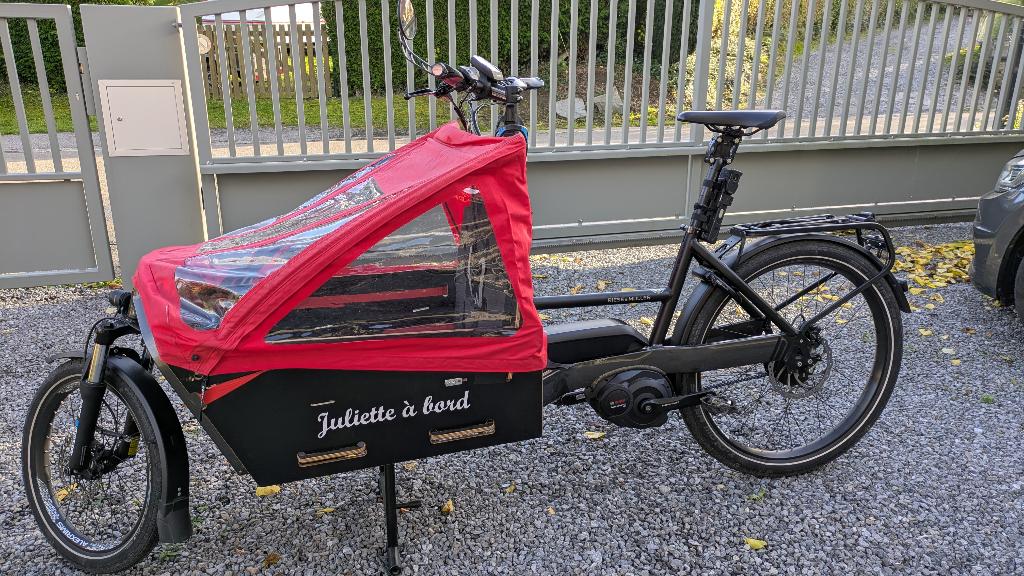 vélo cargo., Autres marques, Électrique, Comme neuf, Enlèvement