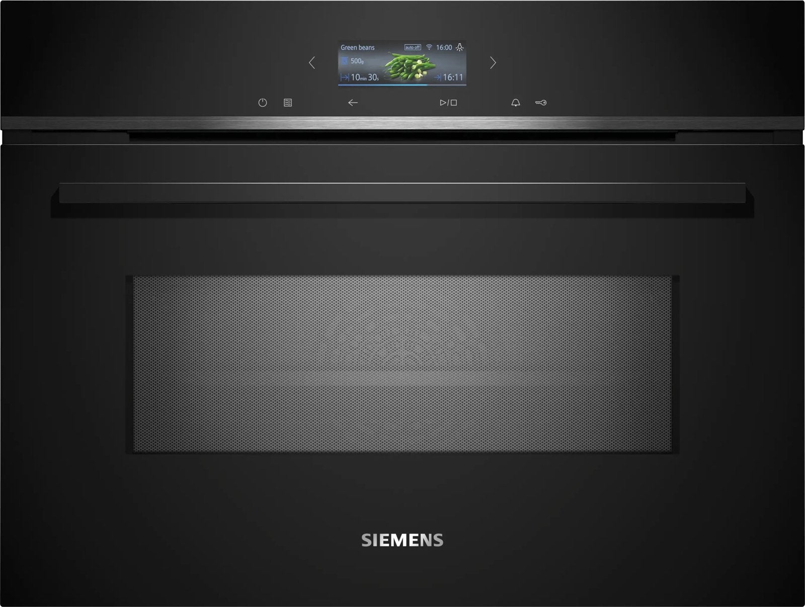 Siemens Compacte oven met microgolffunctie - CM724G1B1, Ophalen, 45 tot 50 cm, Combi-oven, Inbouw