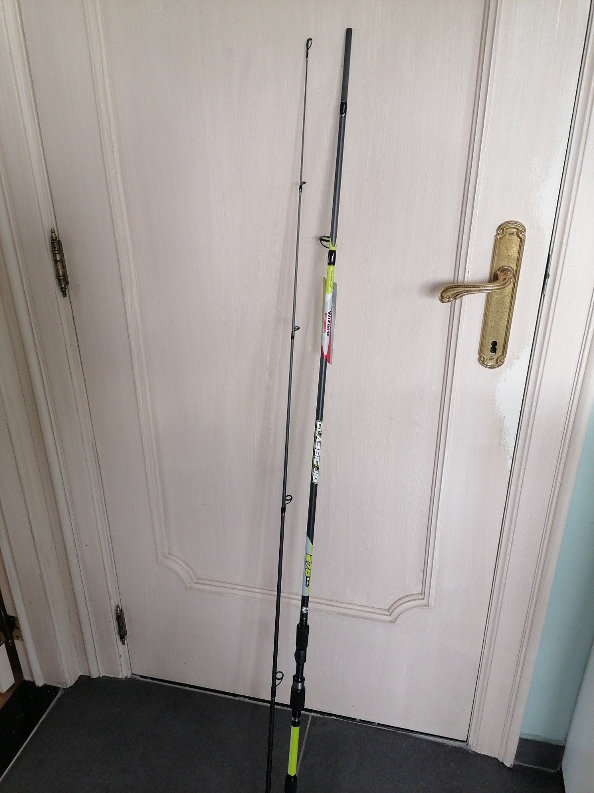 WIZARD CLASSIC JIG 2.70M. CARBON NIEUW, Ophalen of Verzenden, Nieuw, Werphengel