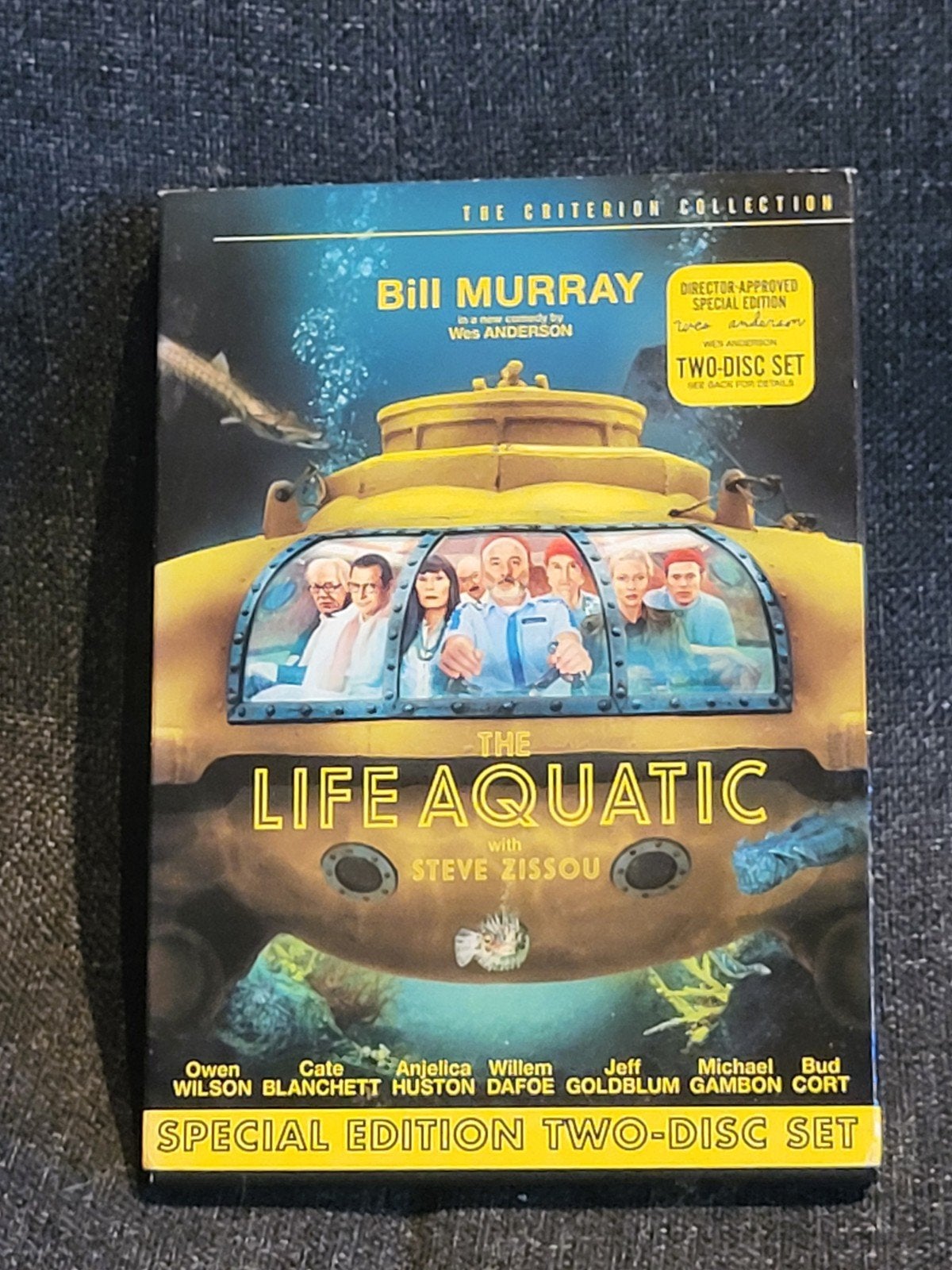 dvd "The life Aquatic", CD & DVD, DVD | Comédie, Comédie d'action, Enlèvement ou Envoi, Anglais, Tous les âges
