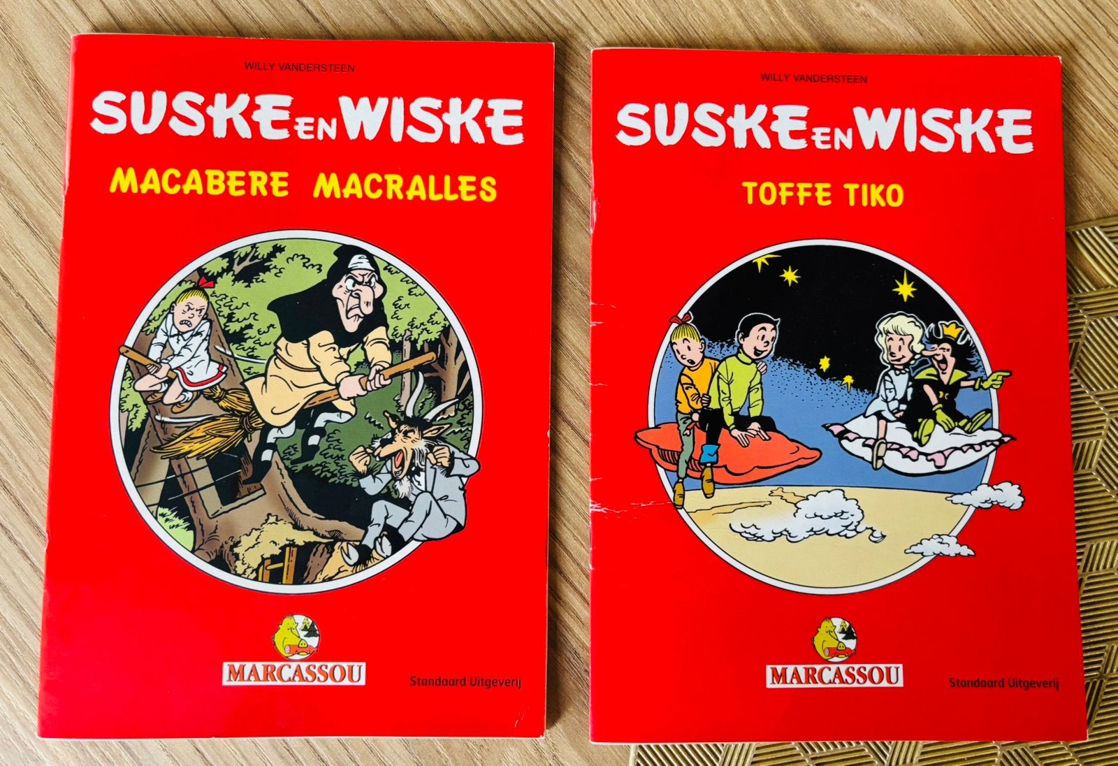 Suske & Wiske - Marcassou Reclame uitgave 2003, Meerdere stripboeken, Ophalen of Verzenden, Gelezen