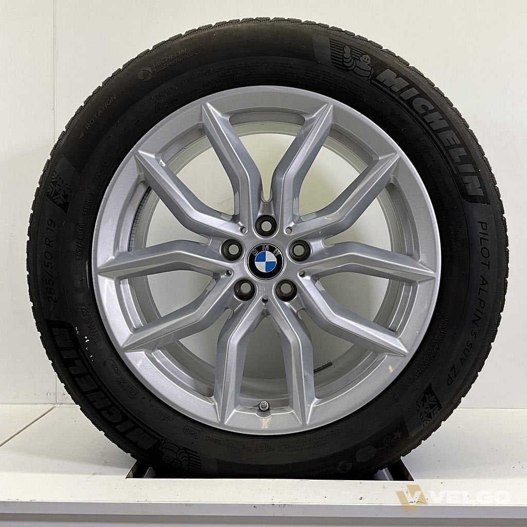 BMW X5 G05 EN X6 G06 SET VELGEN + WINTERBANDEN 19 INCH ORIG., 19 inch, Gebruikt, -, 265 mm