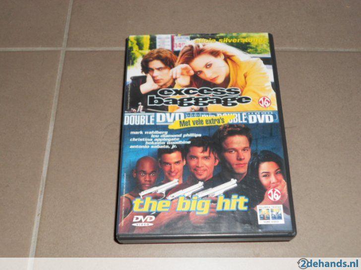 2 originele dv's Excess baggage + The big hit, Cd's en Dvd's, Dvd's | Actie, Ophalen of Verzenden, Gebruikt, Actie