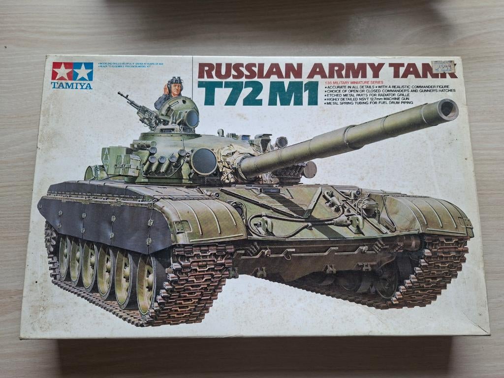 Tamiya | Nr. 35160 | 1:35 - Russian Army Tank T-72 M1, Neuf, Tank, Enlèvement ou Envoi, 1:32 à 1:50