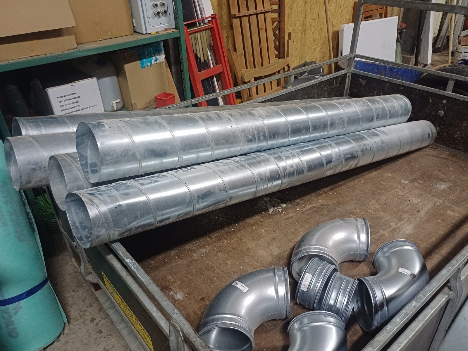 ventilatiebuizen 160 en toebehoren, Ophalen, Nieuw