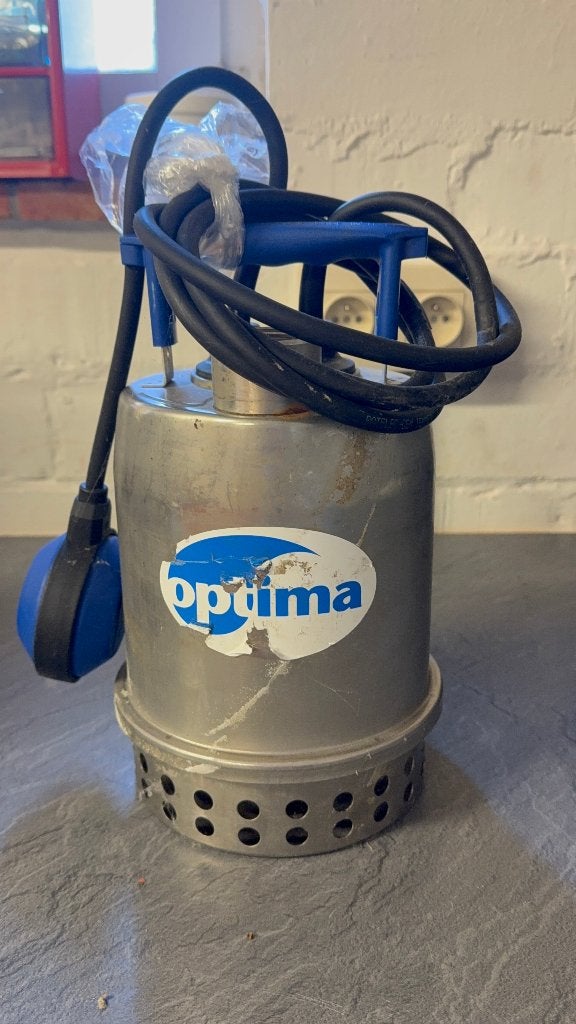 Dompelpomp Optima in roestvrijstaal, Ophalen, Gebruikt, Elektrisch, Dompelpomp