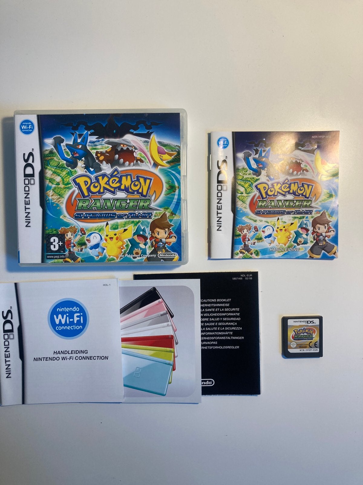Pokémon Ranger : Shadows of Almia, jeu pour Nintendo DS, jeu, Enlèvement ou Envoi, 1 joueur, Aventure et Action, Comme neuf