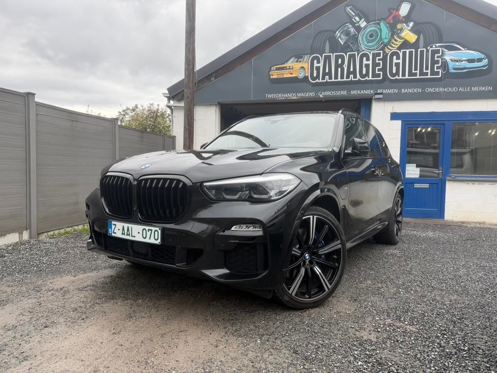 Bmw X5 45e M Sport-HUD-360-Swarovski-Individual-22”-Btw…, Autos, BMW, Cuir, Entreprise, Entretenue par le concessionnaire, 5 portes