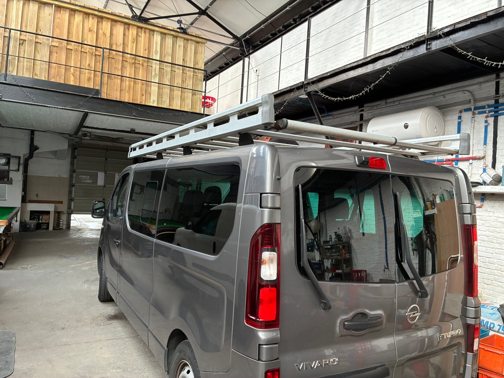 Galerie de toit professionnelle en aluminium, Autos : Divers, Porte-bagages, Enlèvement, Comme neuf