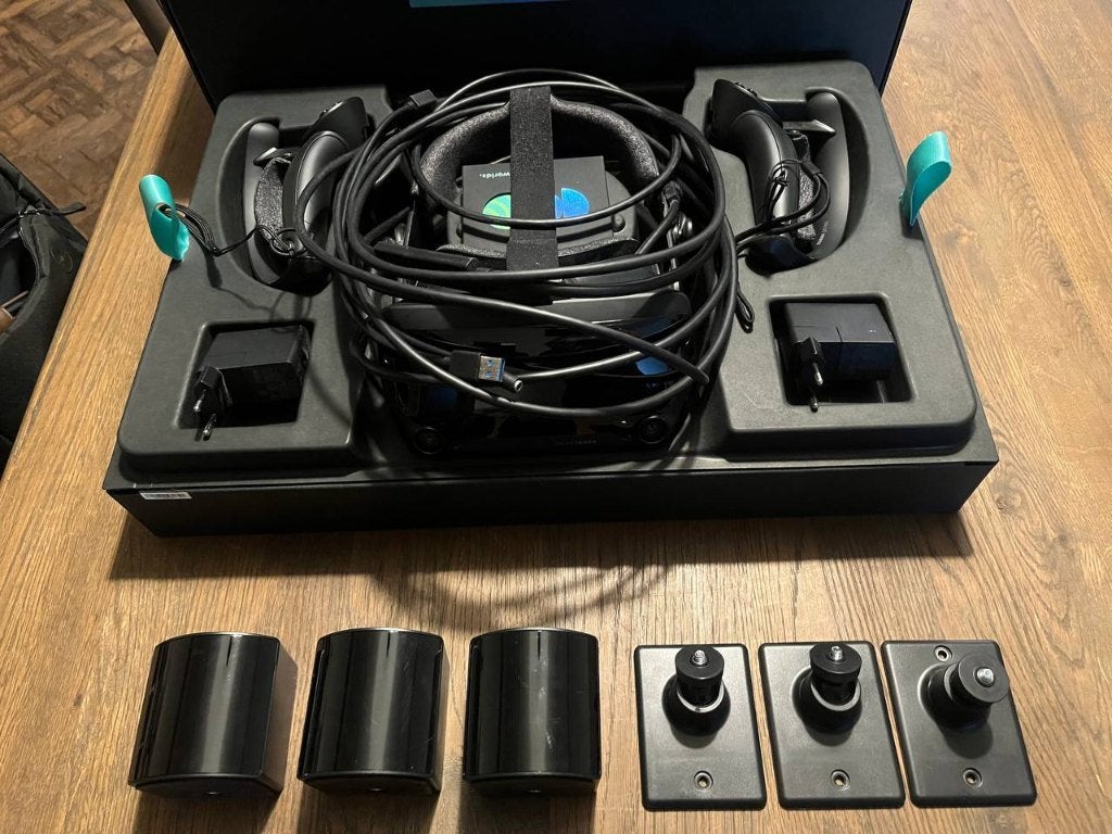 valve index with 3 lighthouses, Consoles de jeu & Jeux vidéo, Virtual Reality, Enlèvement, Utilisé, Lunettes VR, PC