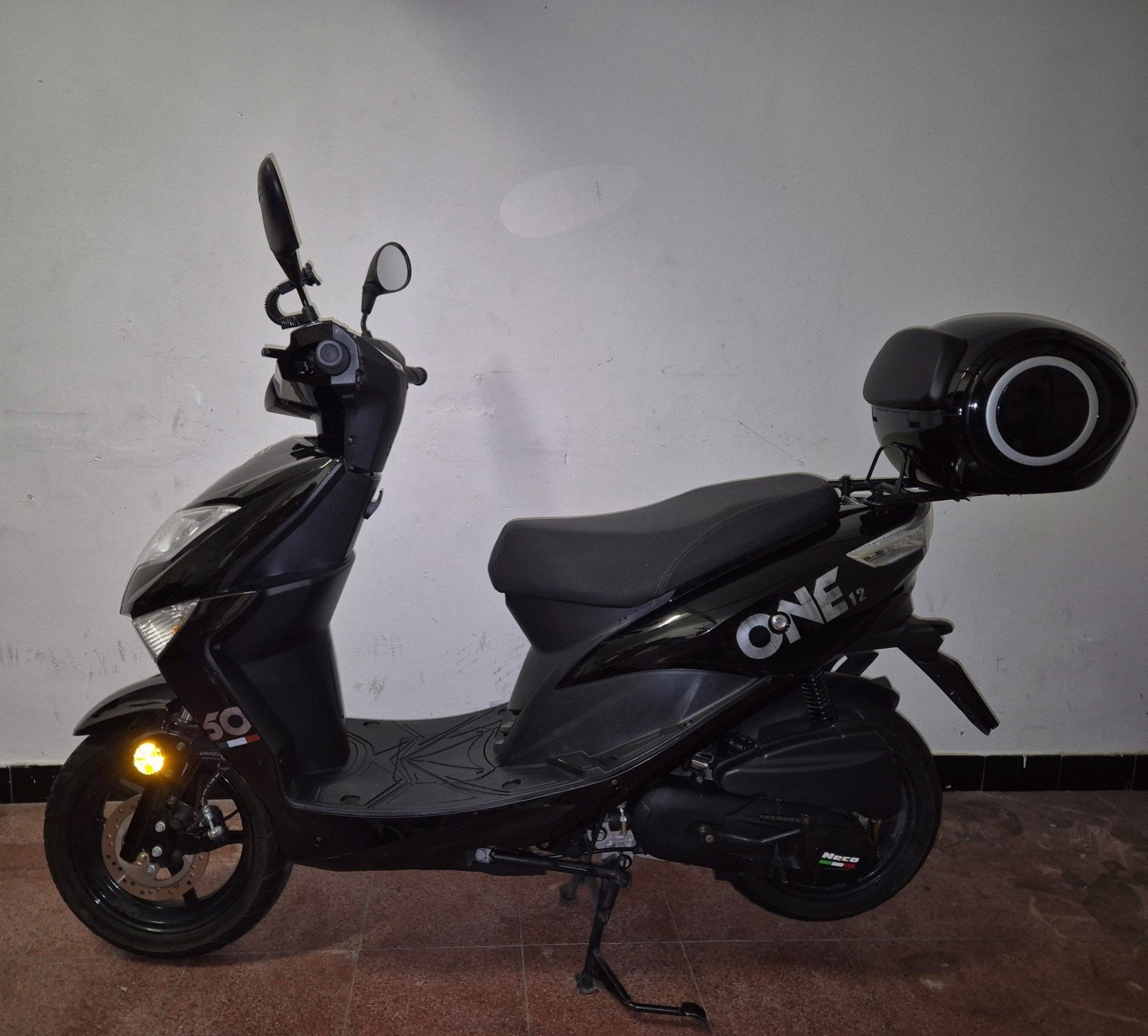 SCOOTER50cc | NECO one 12 | A-klasse, Vélos & Vélomoteurs, Neco, Enlèvement, Utilisé, Classe A (25 km/h)