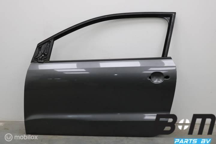 Portier links VW Polo 6R 3drs LD7R 6R3831055J, Auto-onderdelen, Gebruikt