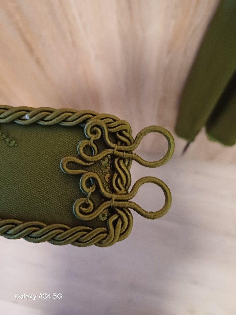 Kaftan vert, Autre, Enlèvement ou Envoi, Autres types, Comme neuf