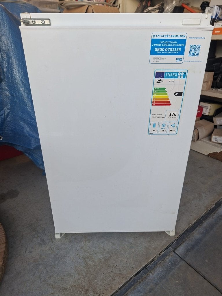 koelkast - merk Beko A+, Elektronische apparatuur, Ophalen, Gebruikt, Energieklasse A of zuiniger, 45 tot 60 cm