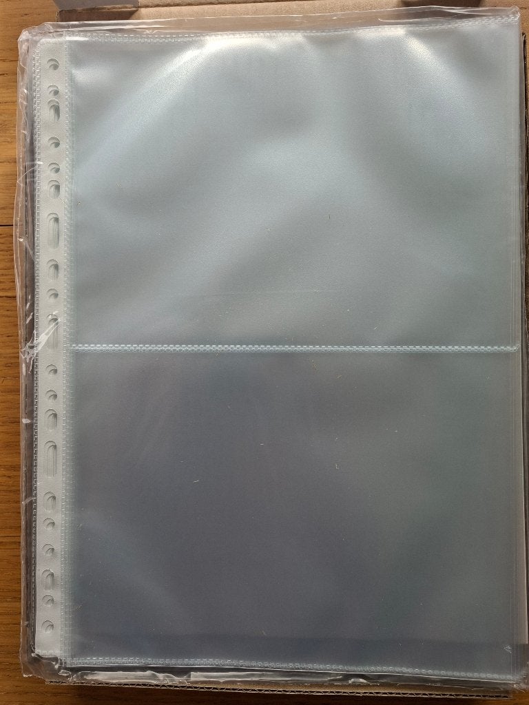 100 transparante insteekhoezen A5 steekkaarten, Timbres & Monnaies, Timbres | Accessoires, Enlèvement ou Envoi