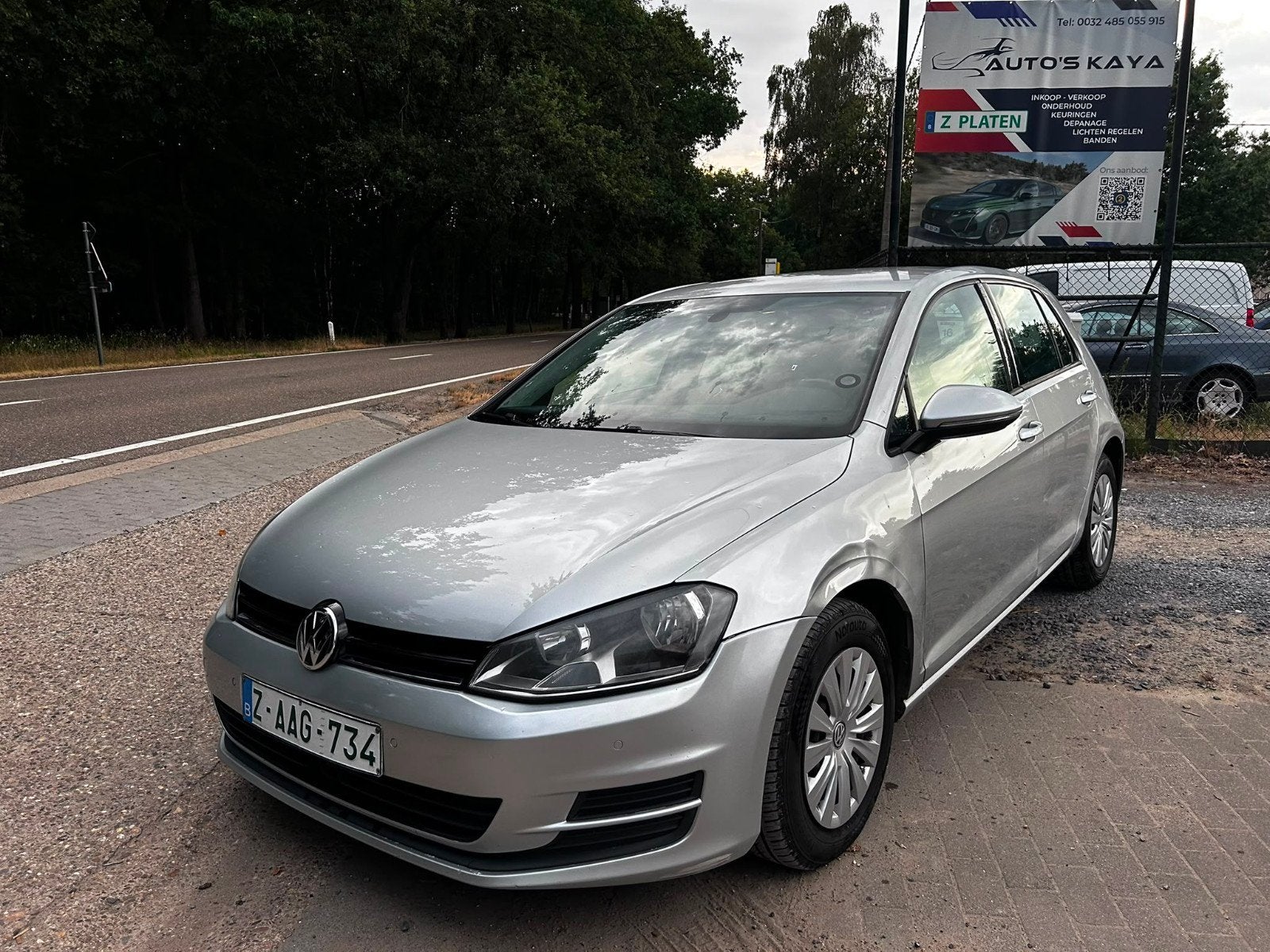 Vw golf 7   1.6 TDİ  bij 2013  233000 km, Auto's, Volkswagen, Voorwielaandrijving, Stof, Euro 6, 4 cilinders